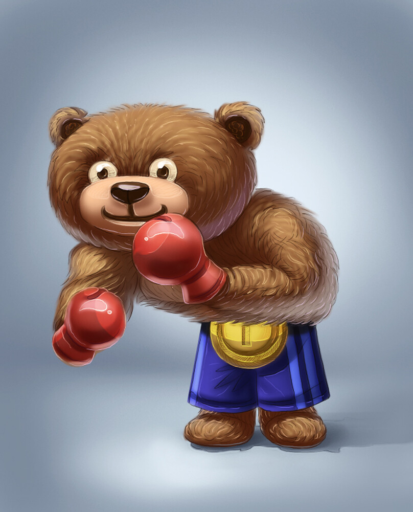 ArtStation - Teddy Bear characters for cartoon