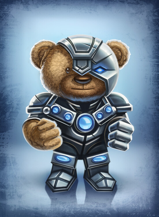 ArtStation - Teddy Bear characters for cartoon