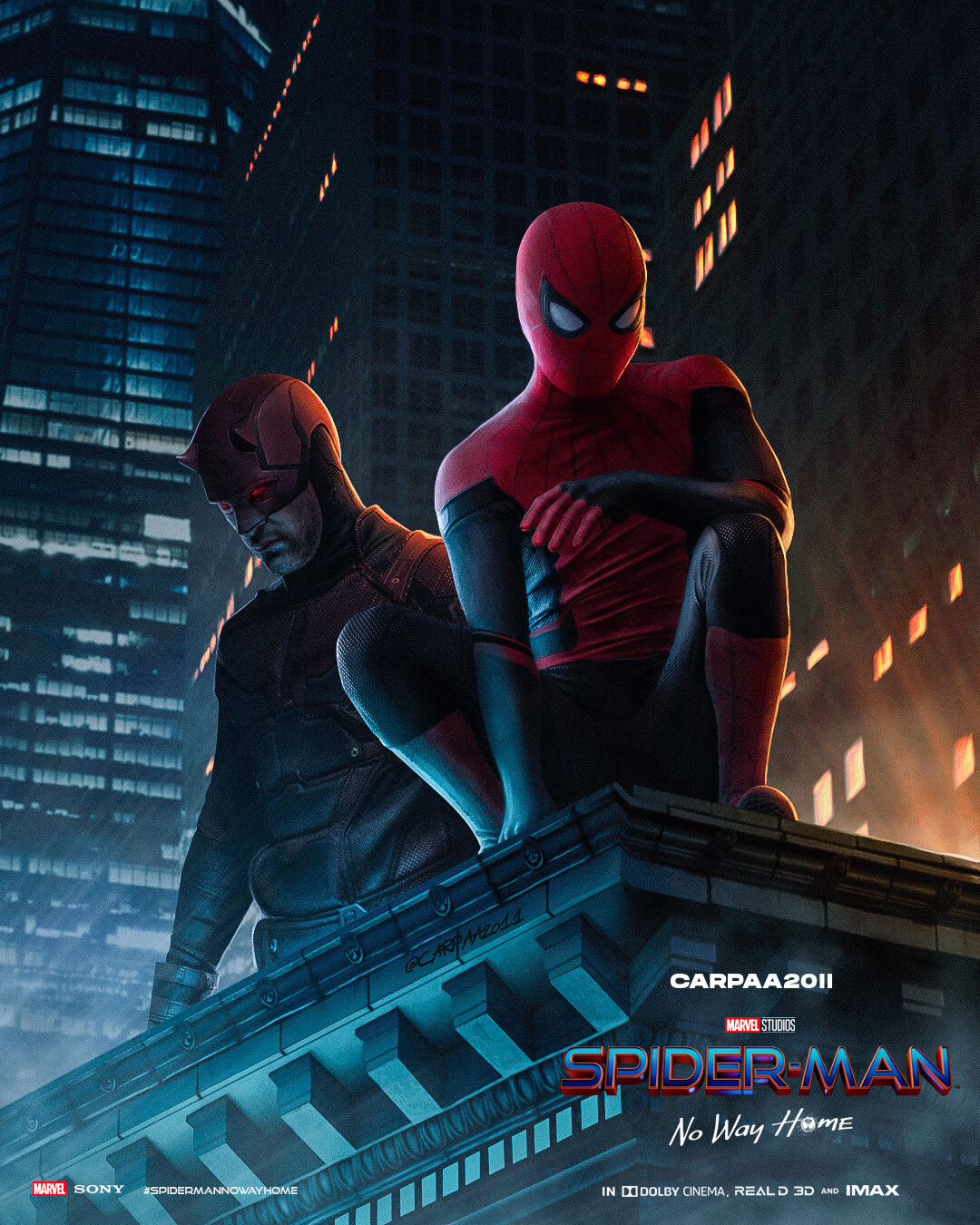 ArtStation - Fan Poster - Spiderman No Way Home