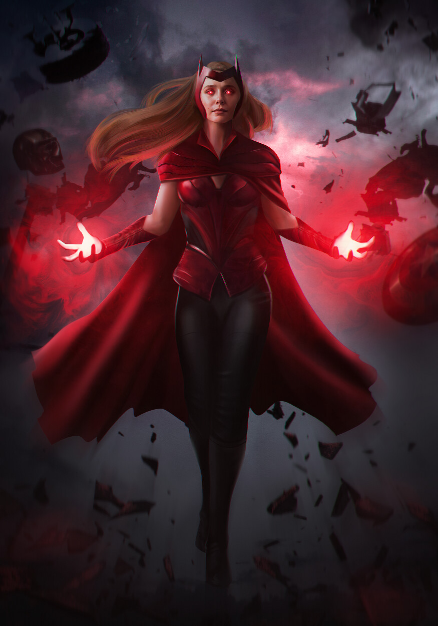 Artstation The Scarlet Witch 