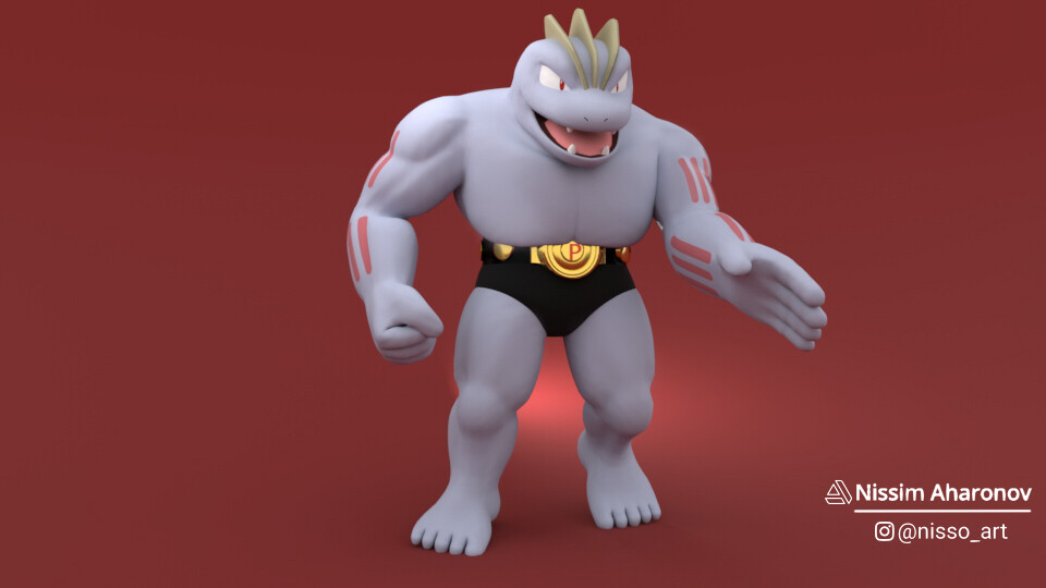 Machoke figure hot sale