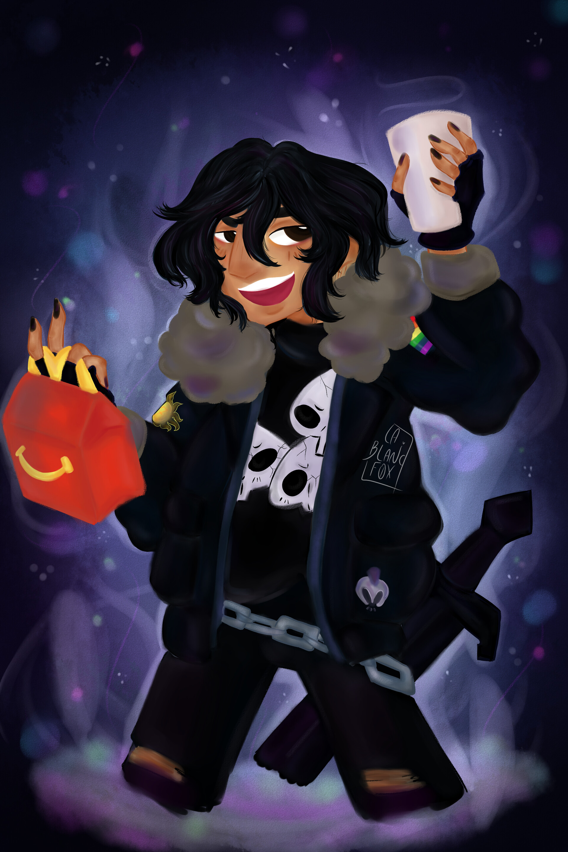 Artstation Nico Di Angelo Bianca Alves