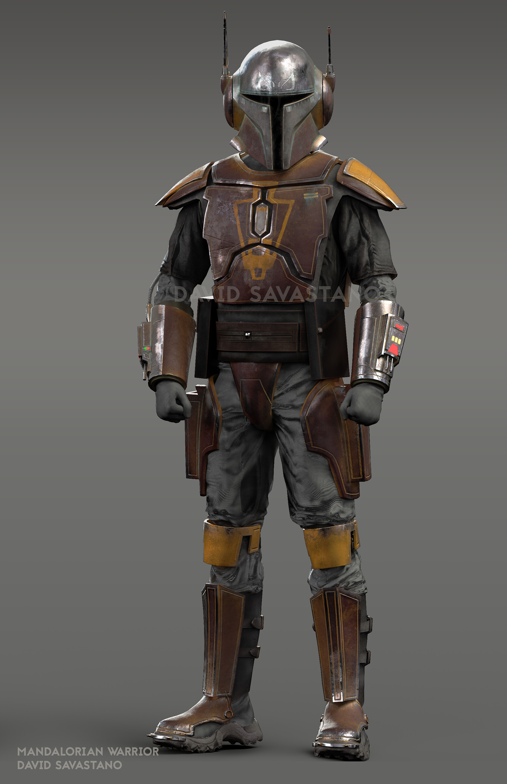 ArtStation Mandalorian Warrior