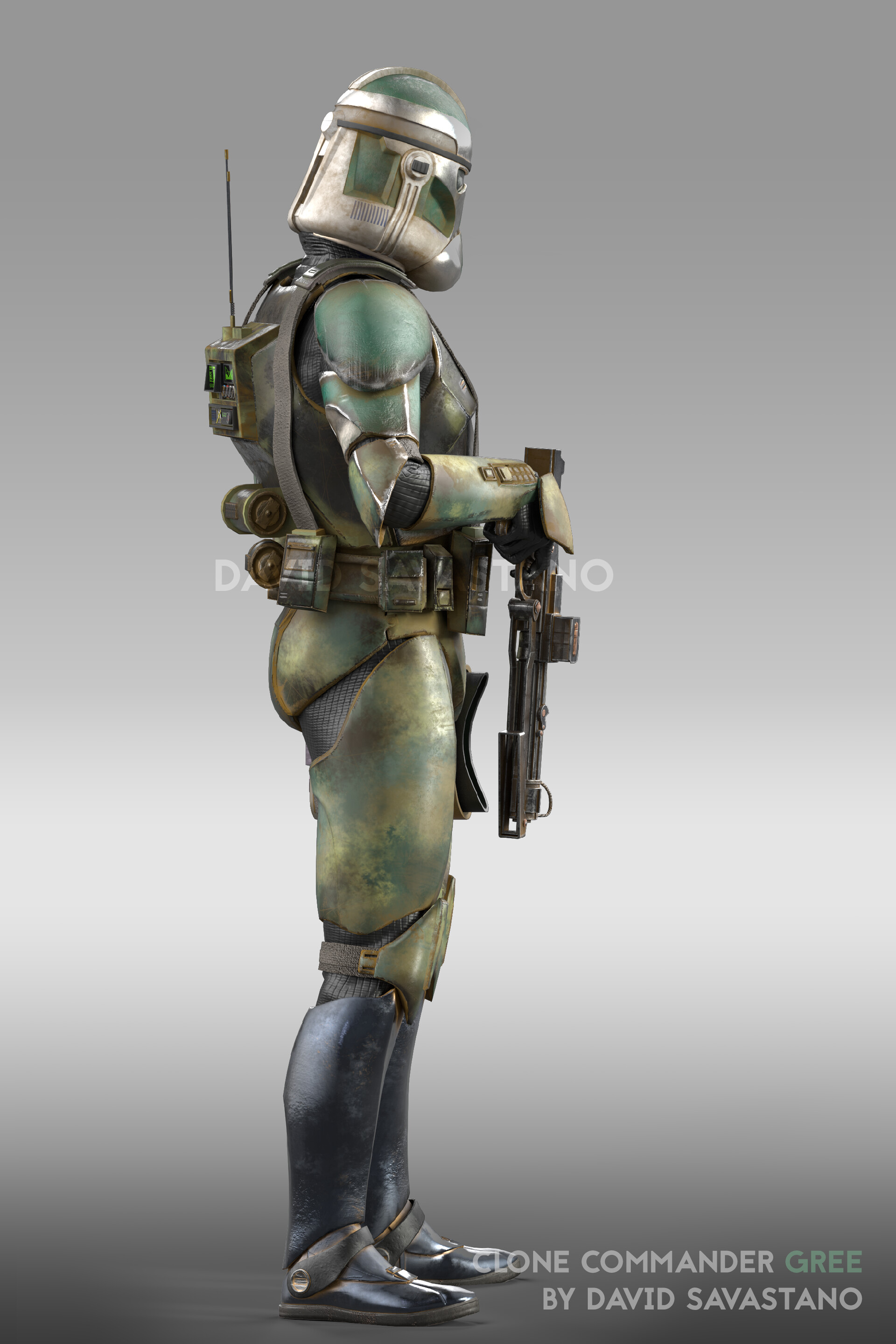 Star wars shop clone commander gree
