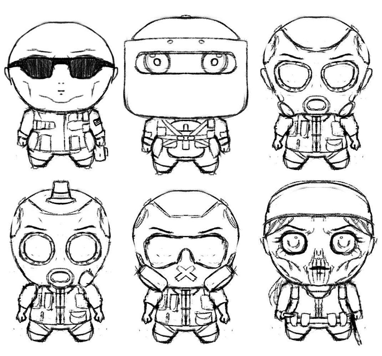 ArtStation - Fanart Chibis