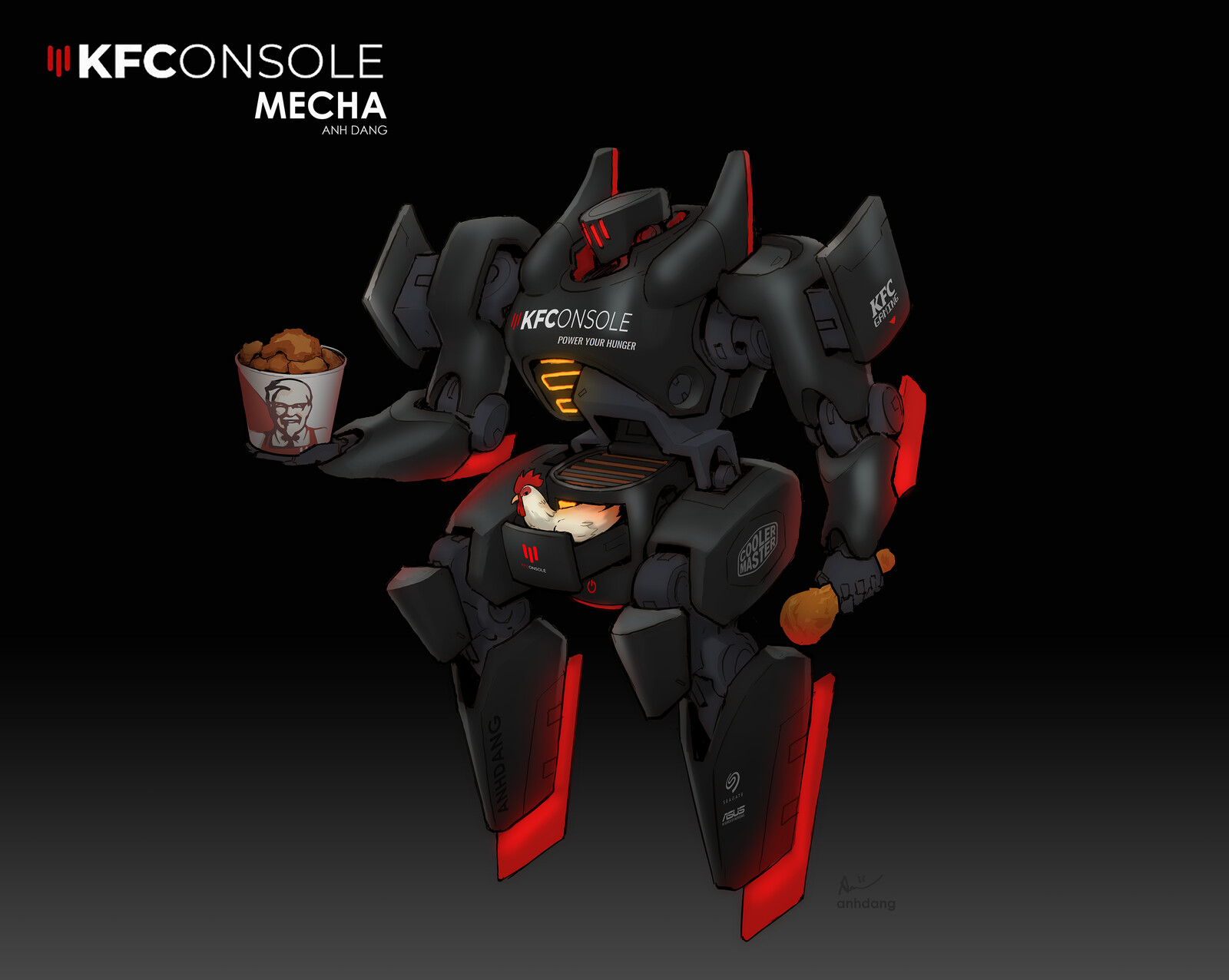 A cockpit for your rooster