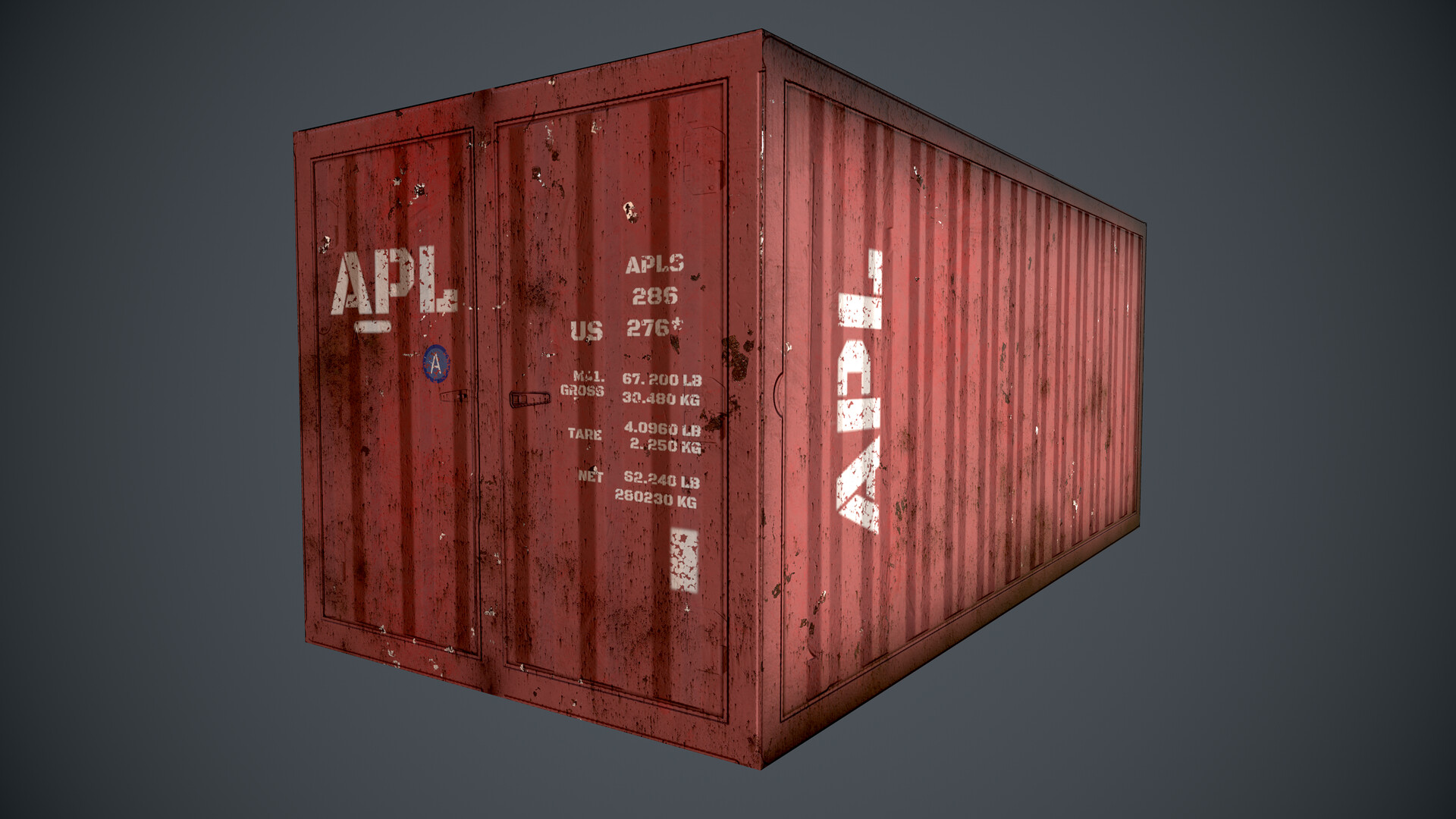 ArtStation - CONTAINER GAME ASSET