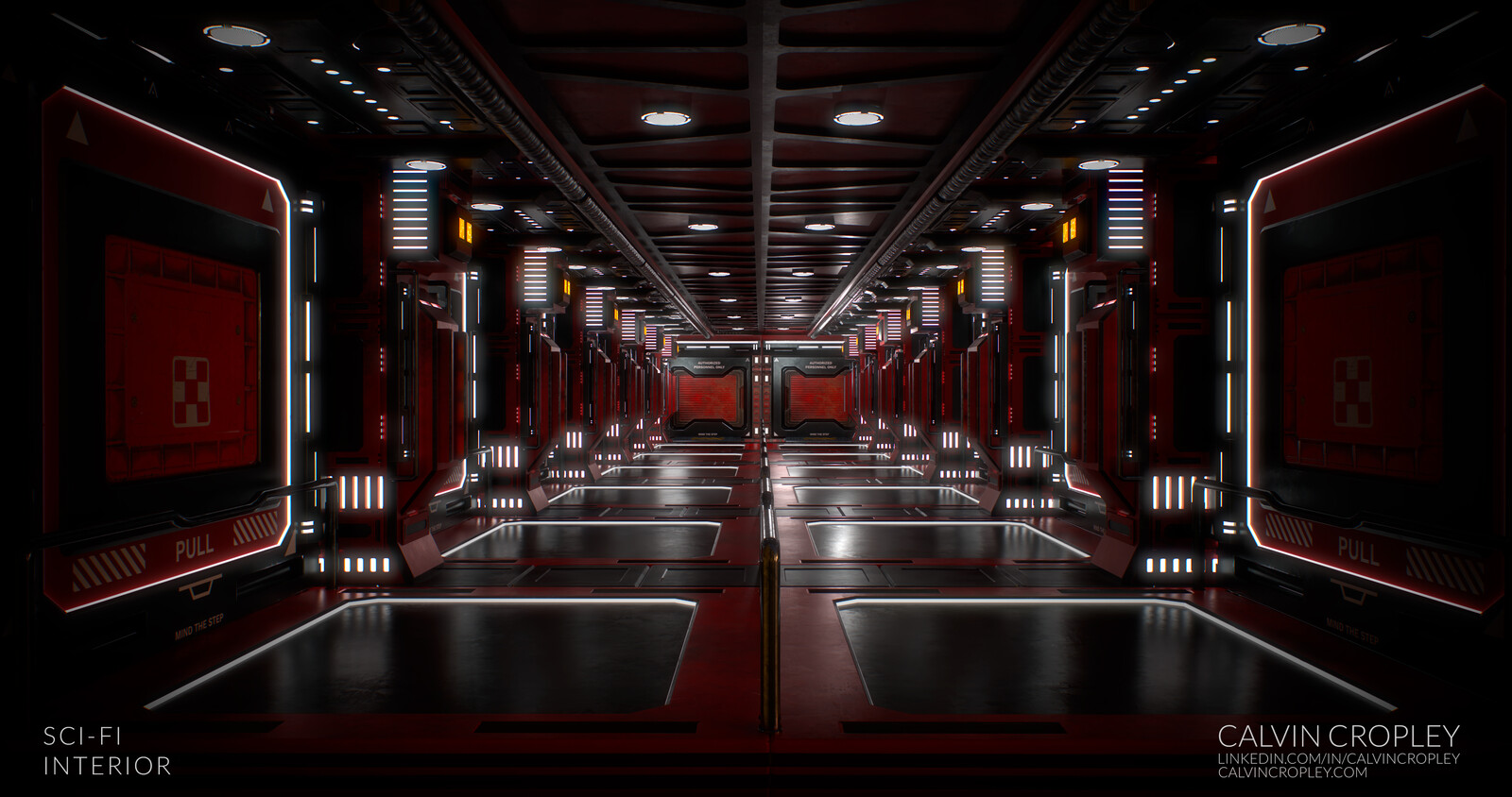 Modular Sci-fi-Interior