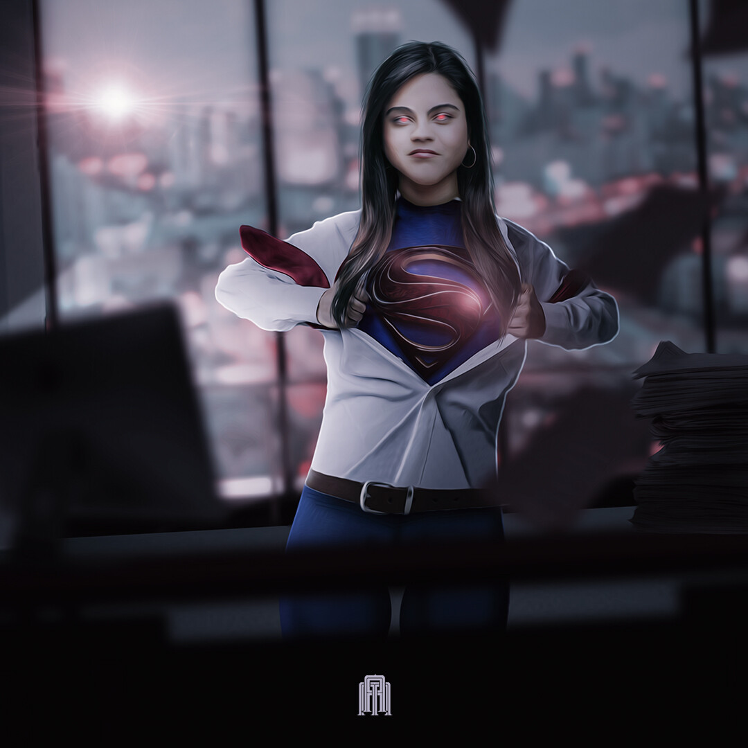 Artstation Super Girl Muzzy Arts