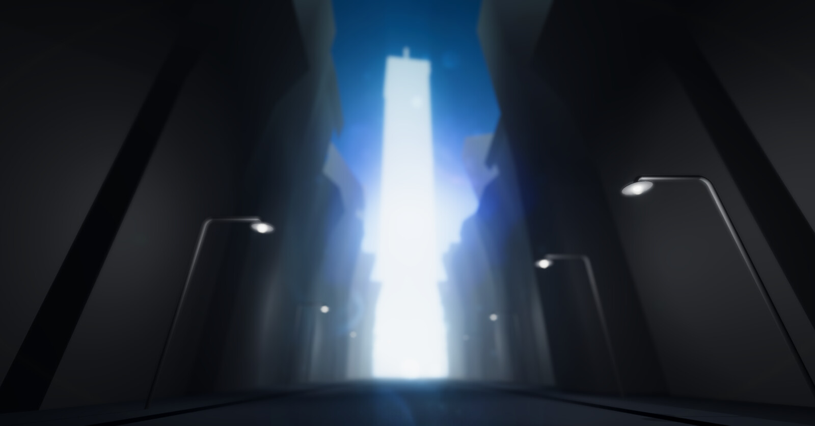 Progress shot of Game View, first iteration, just placing some meshes together
