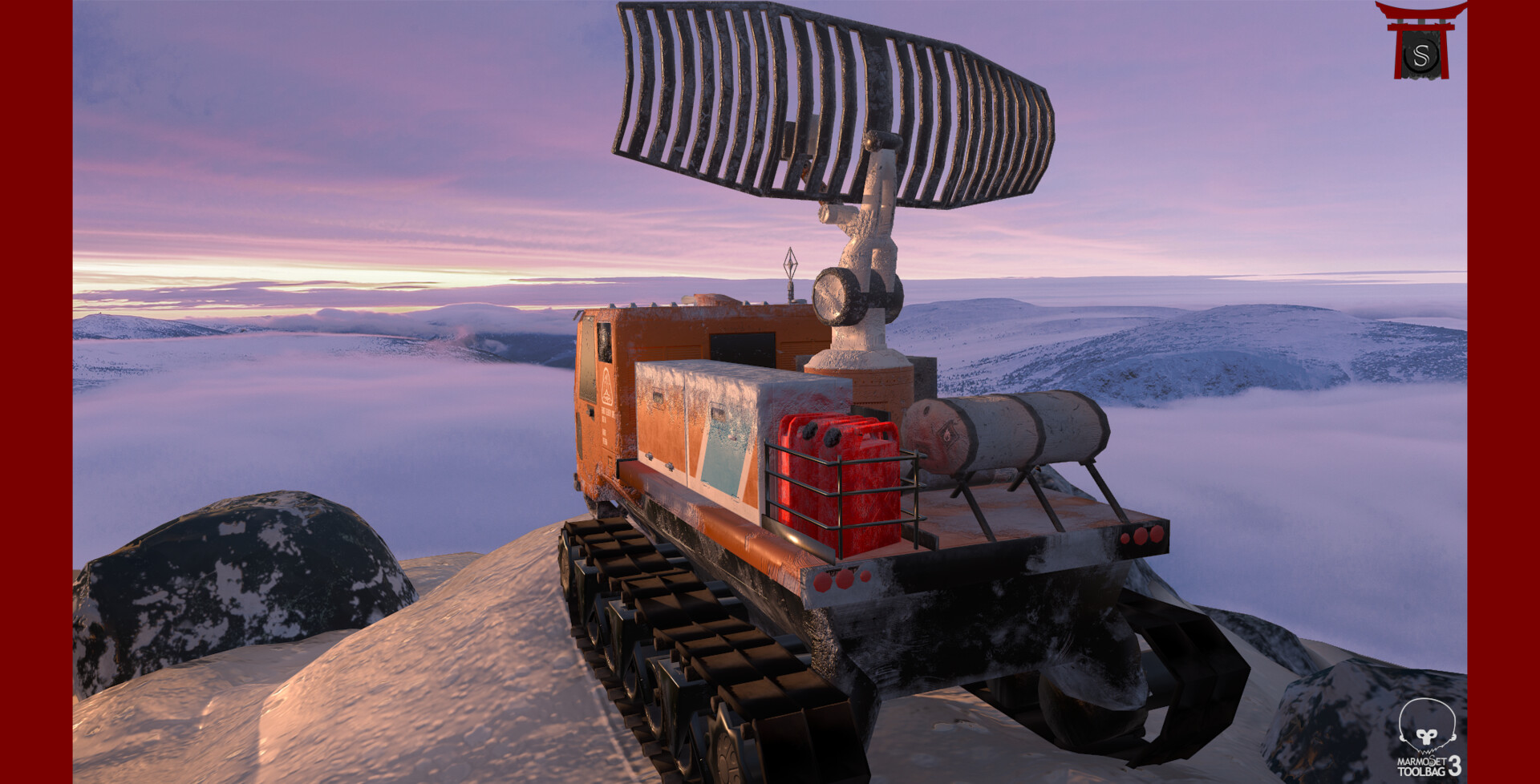 Dalton Arctic Radar Truck