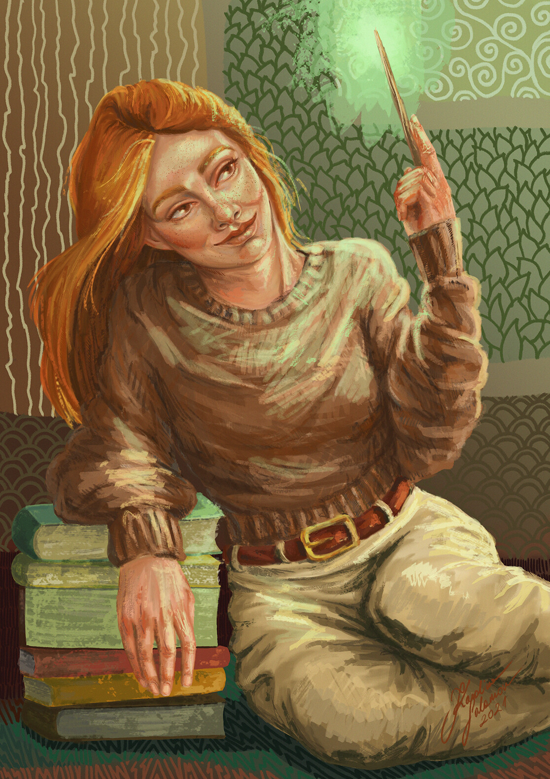 ArtStation Ginny Weasley