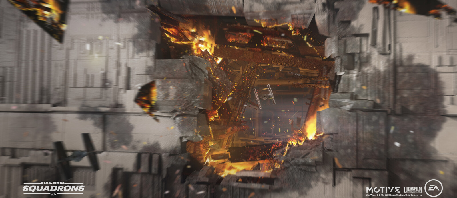 Starhawk assault concept art.