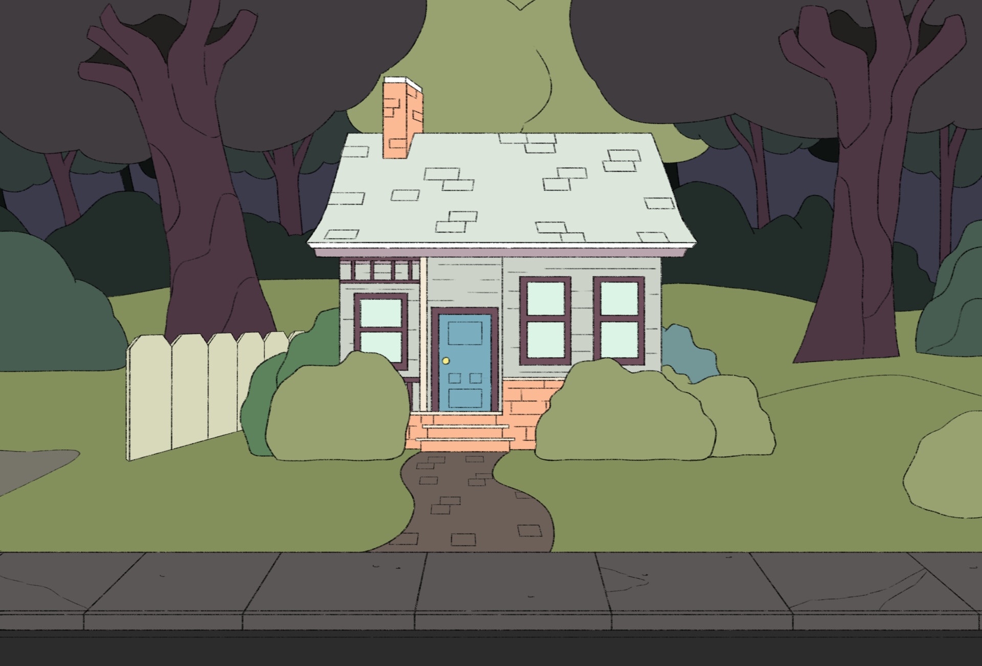 Justice Rho - The Owl House Cartoon, Luz's House Variation Study