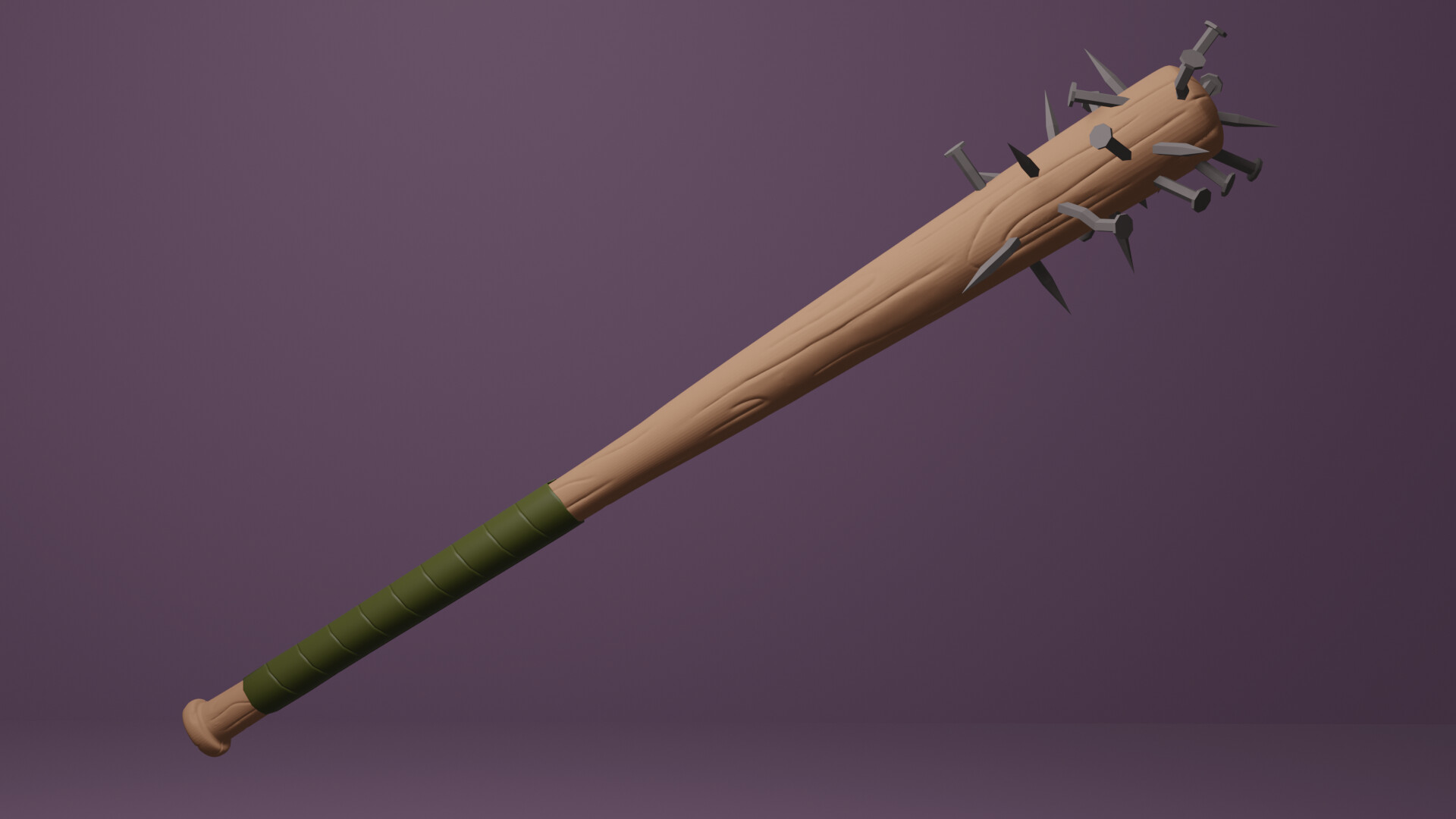 ArtStation Bat with nails