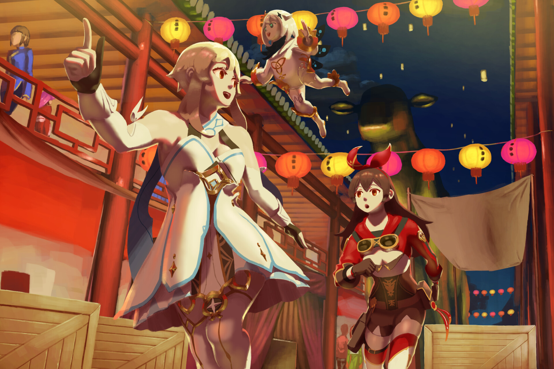 ArtStation Genshin Impact's Lunar New Year
