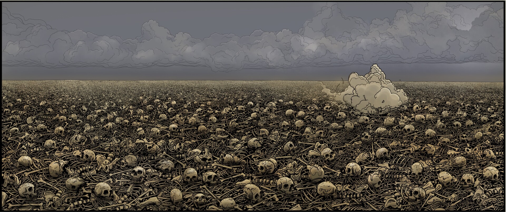 ArtStation - The bone field
