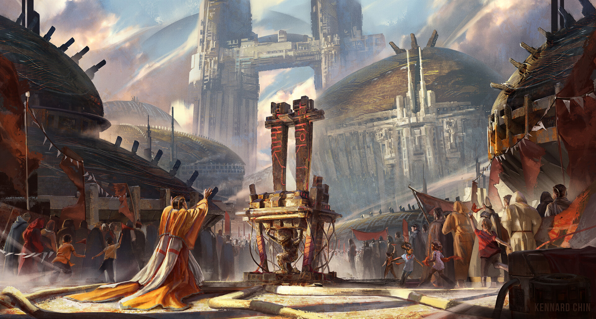 Artstation The Ones Who Walk Away From Omelas Kennard Chin