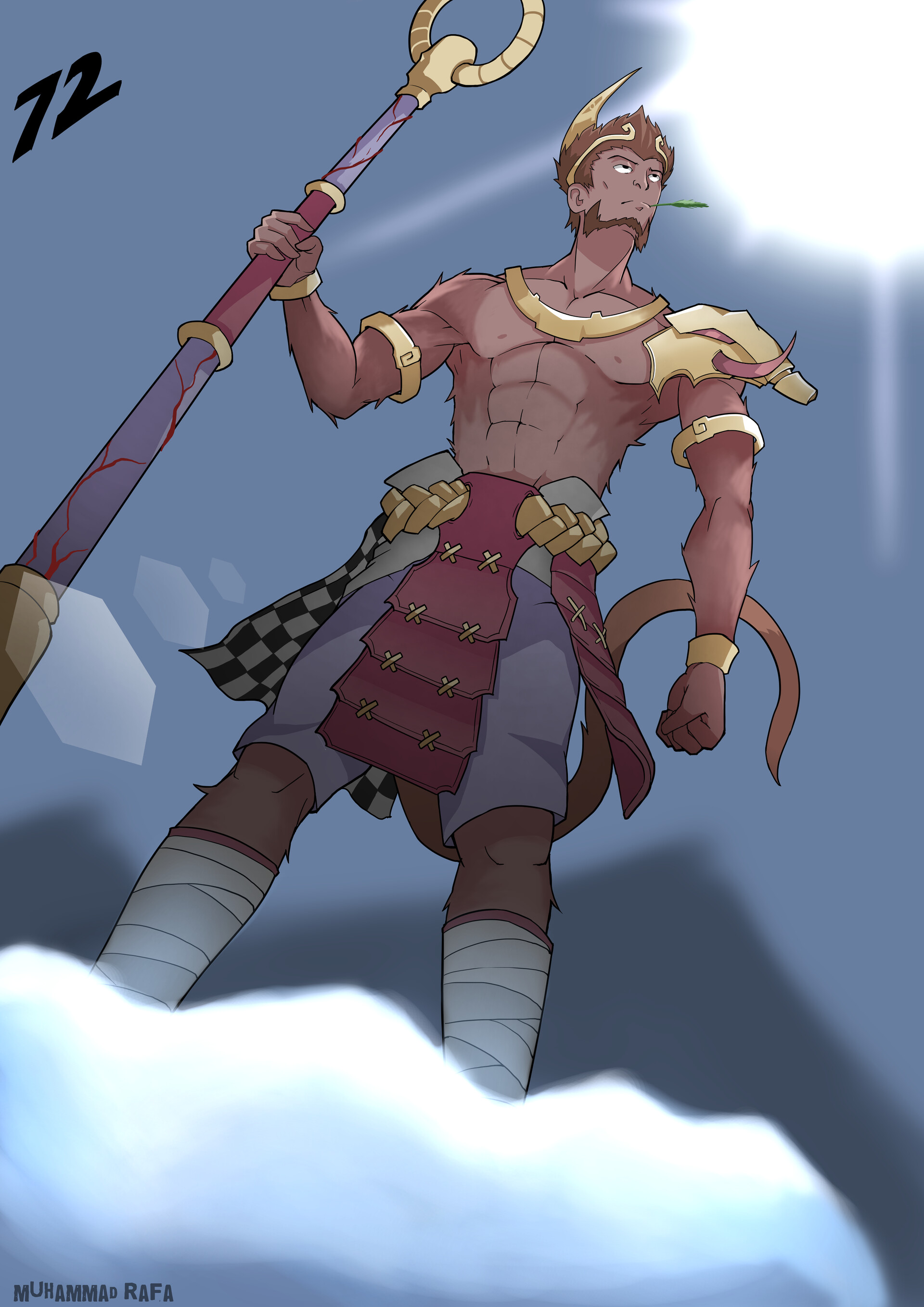 Artstation Sun Wukong Mohammad Rafa