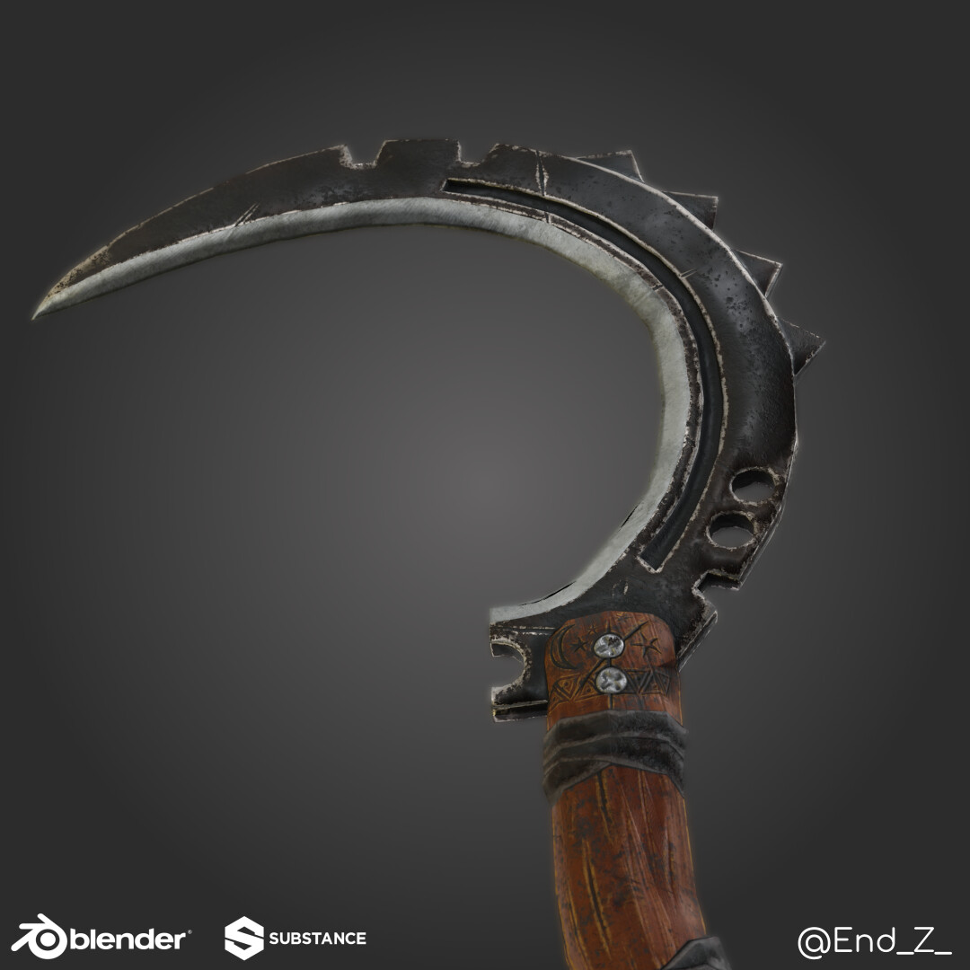 ArtStation - Combat Scythe