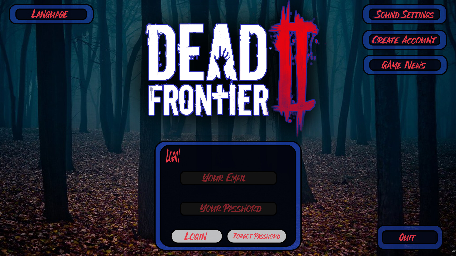 Dead Frontier Game