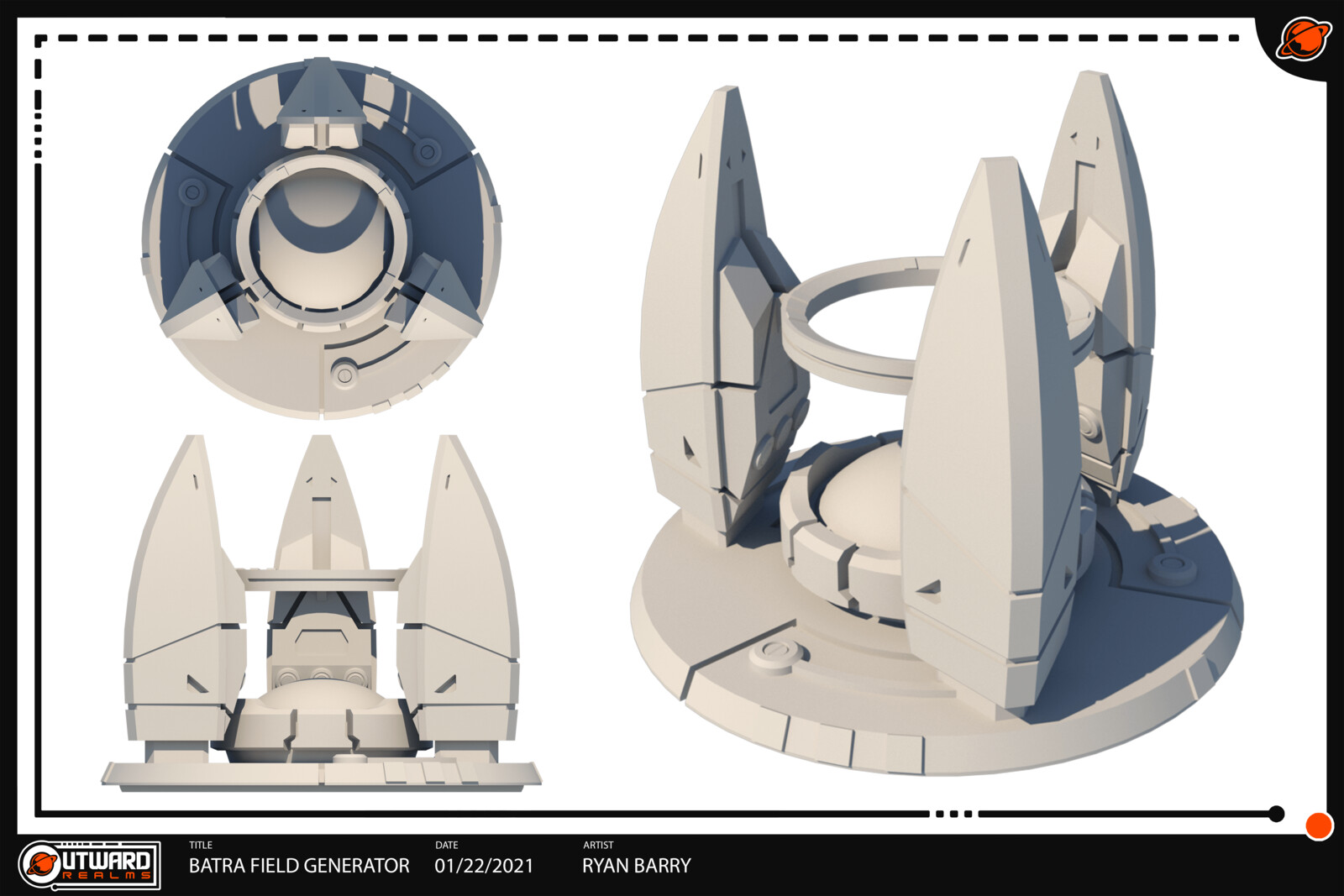 Rendered Model Sheet