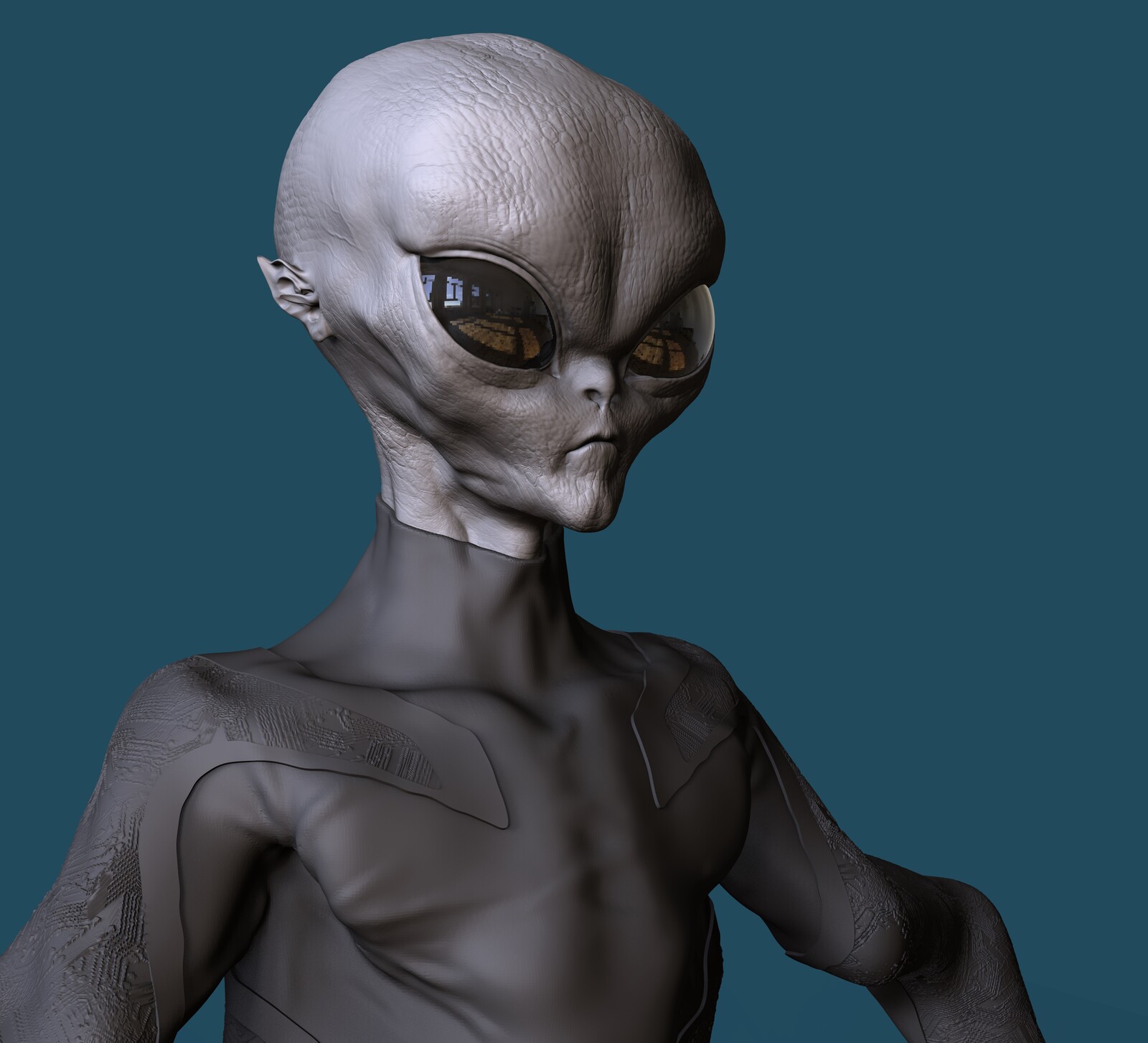 alien portrait