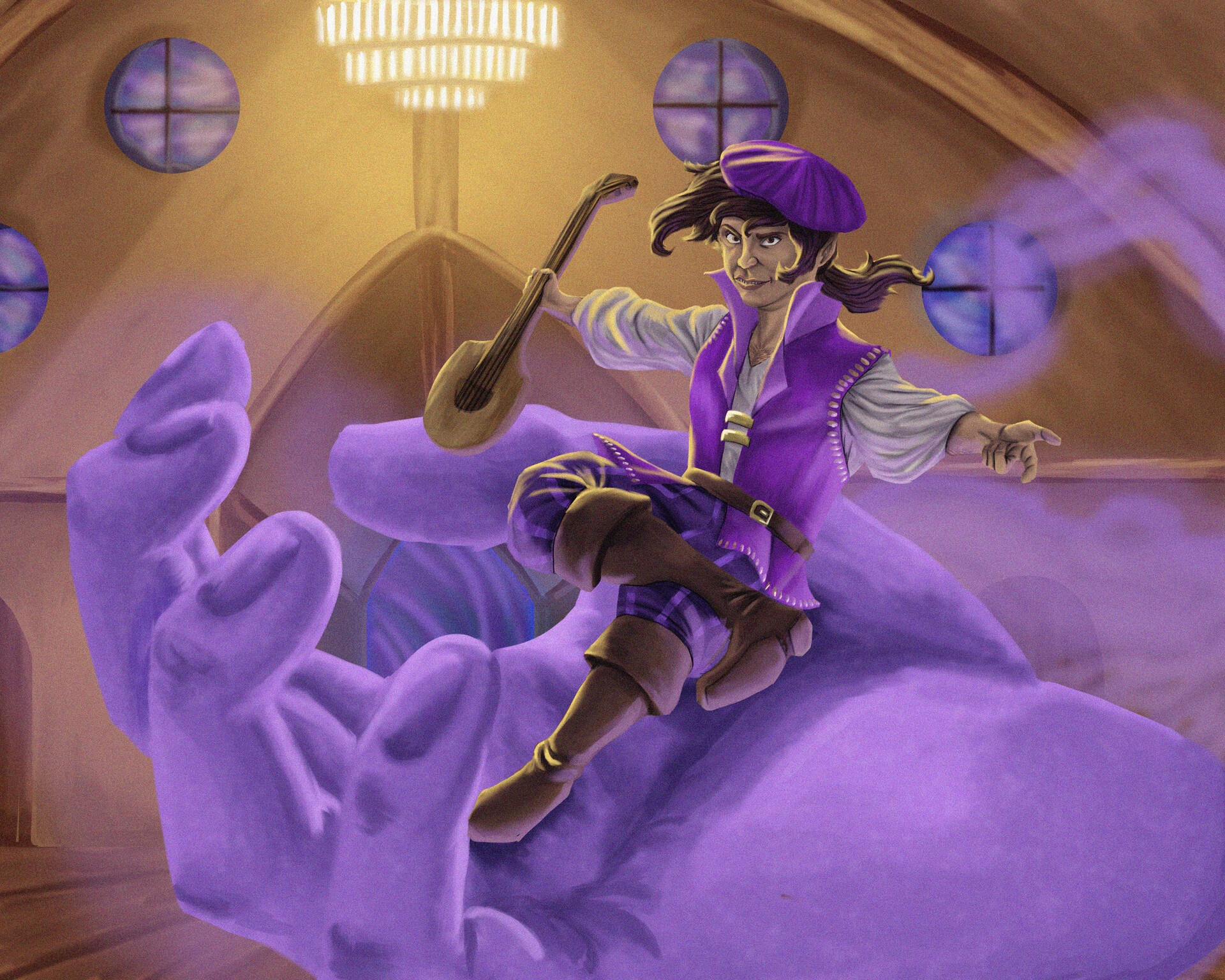 ArtStation - Scanlan, Magical Maestro