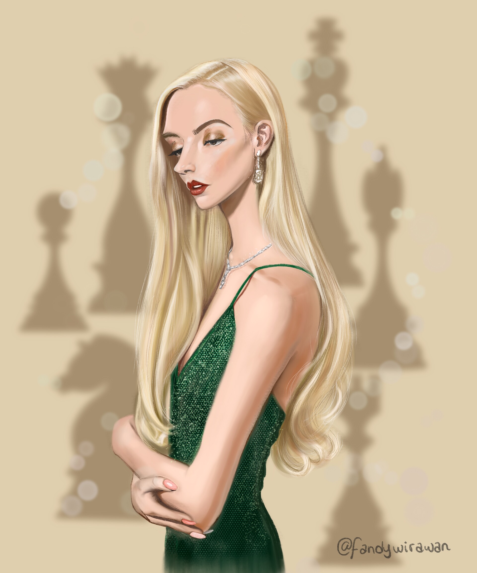 Fandy Wirawan - Anya Taylor Joy Golden Globe 2021