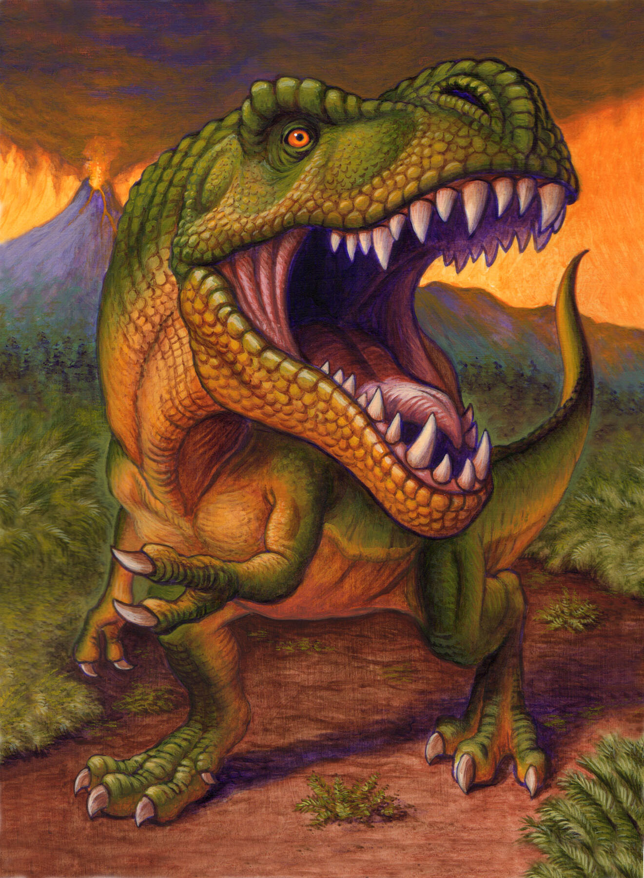 Динозавр иллюстрация
