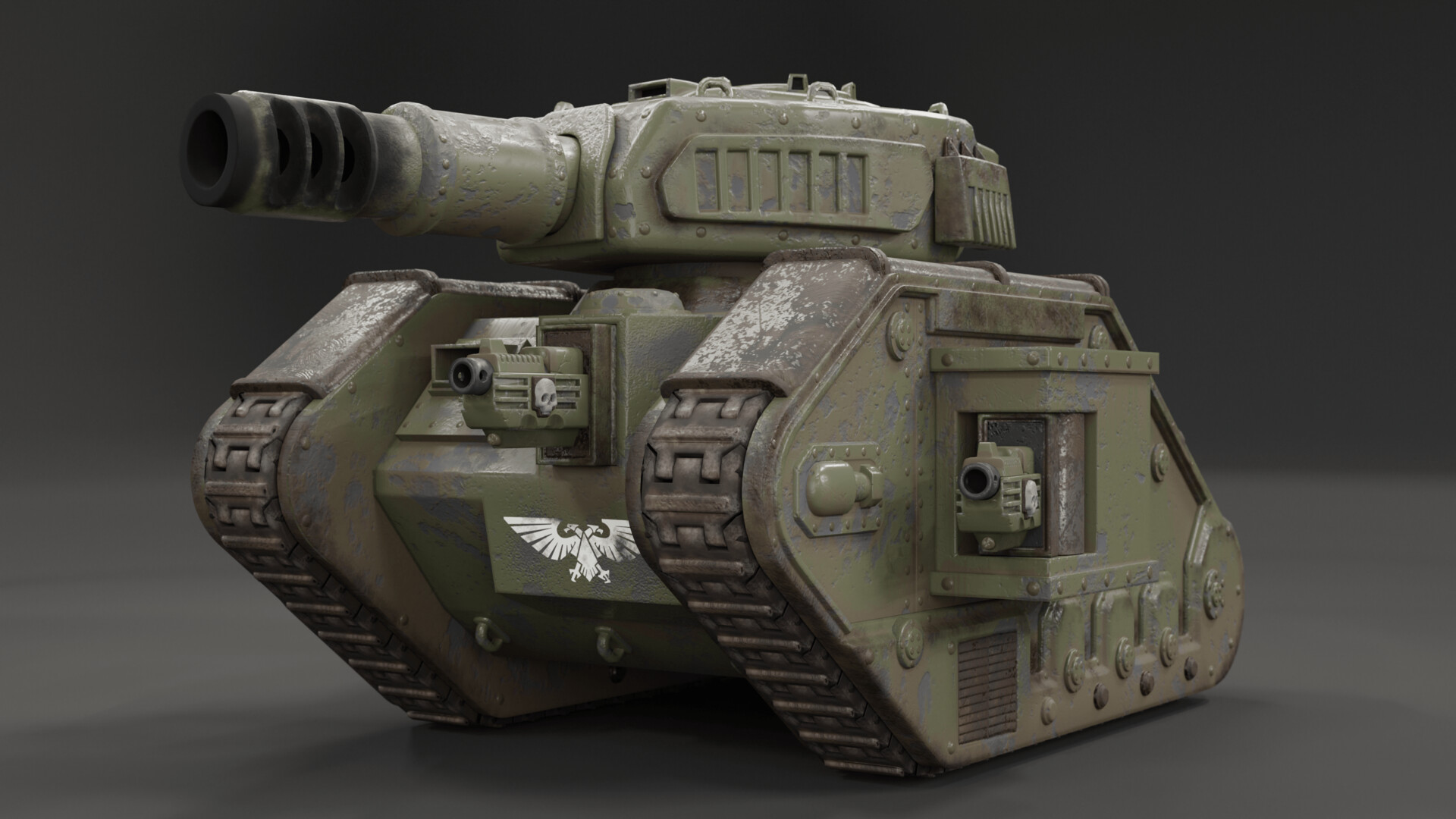 ArtStation Leman Russ tank