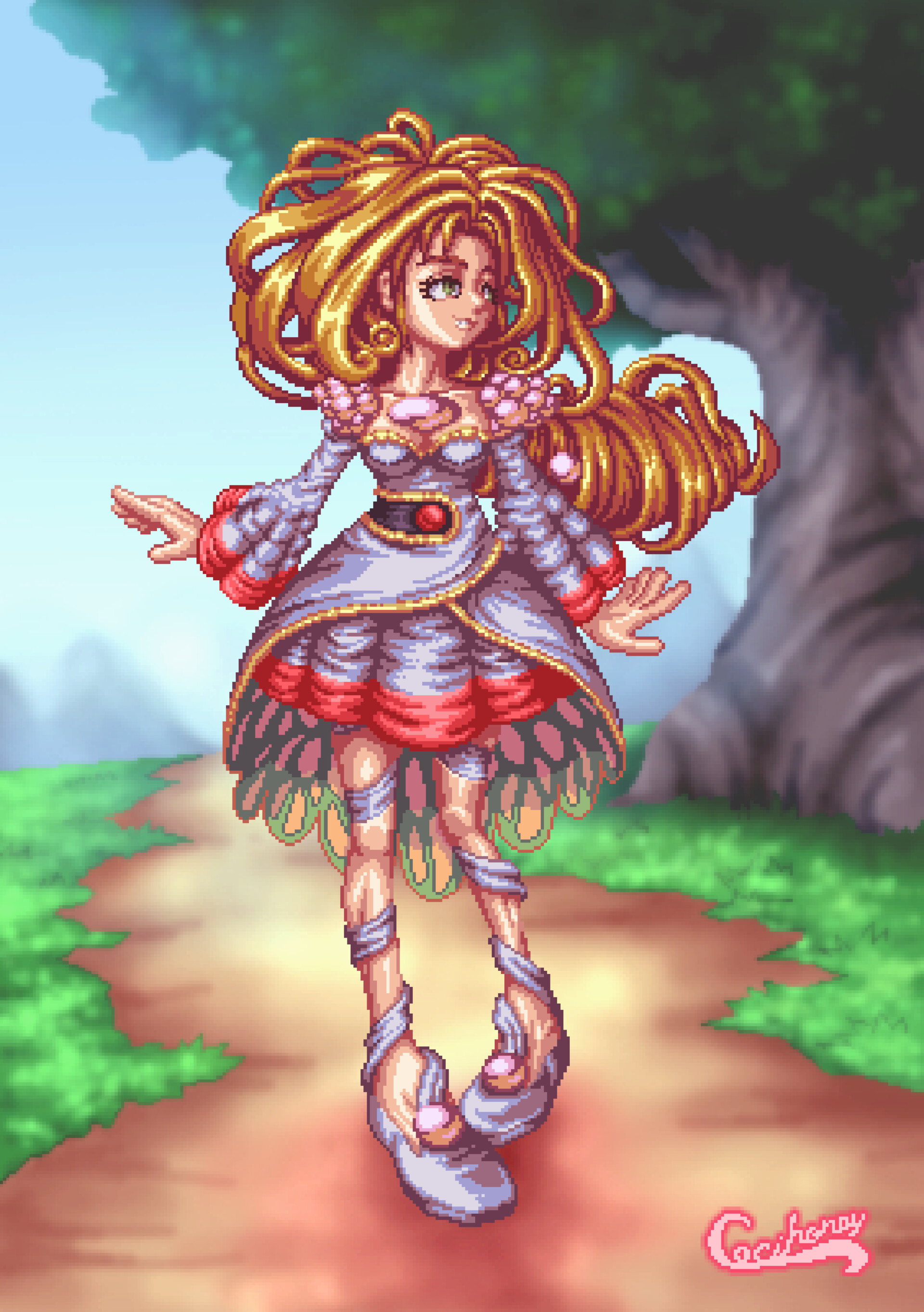 Artstation Pearl From Legend Of Mana