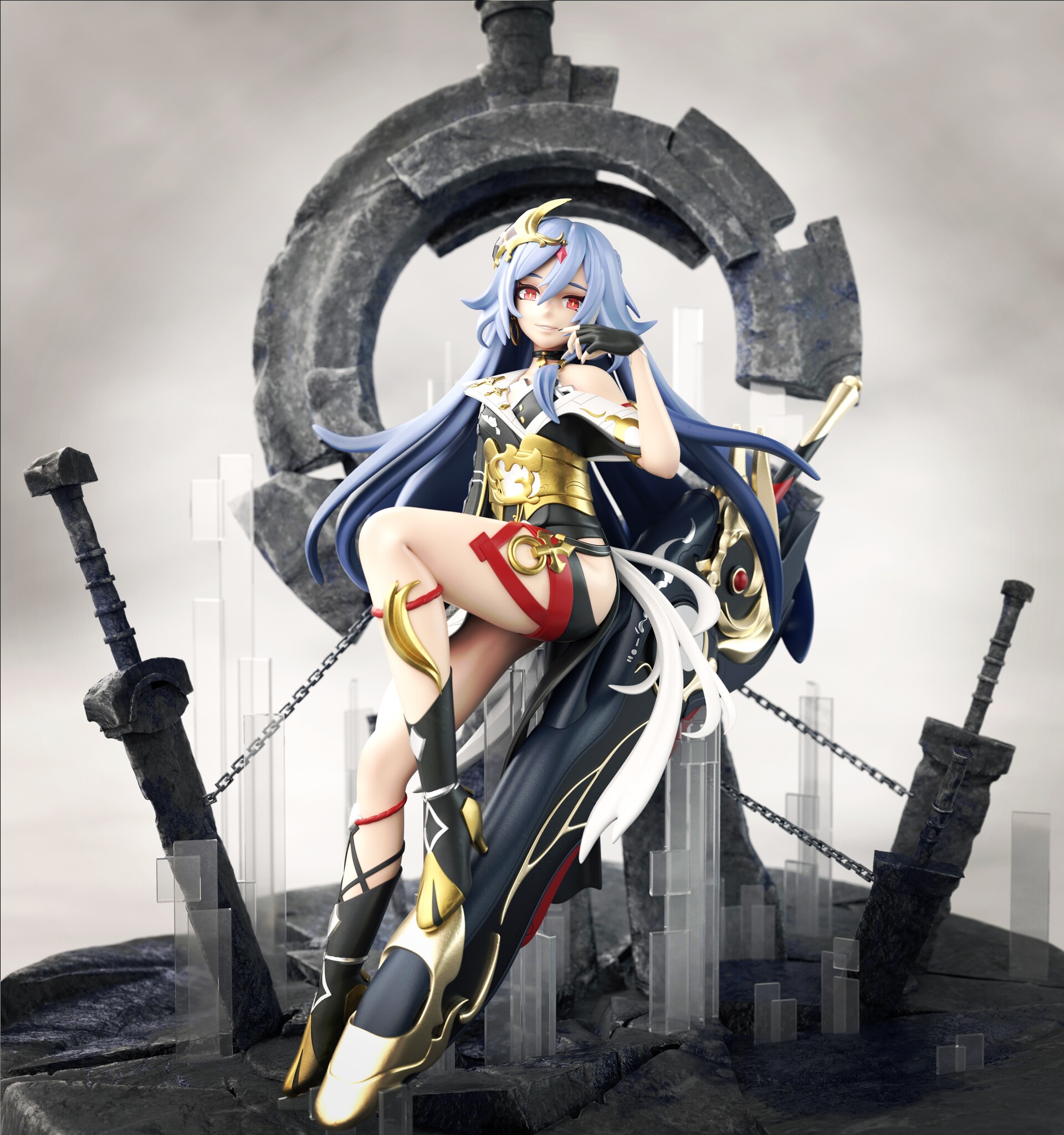 Moxiang Blue 崩坏3识之律者 Moxiang Blue 崩坏3识之律者