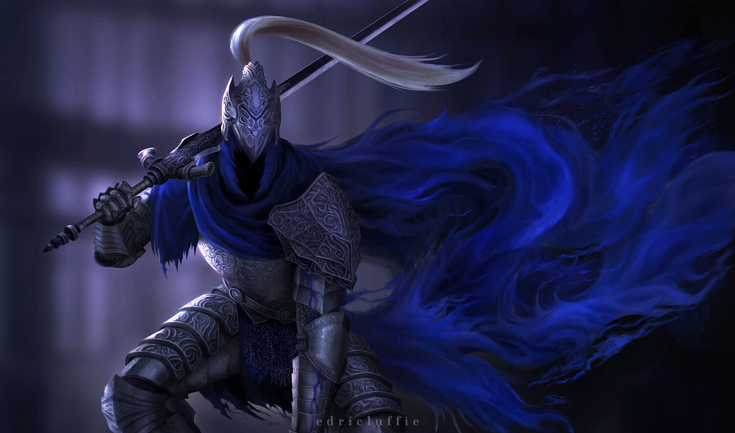 Knight Artorias, the Wolf Knight of Dark Souls