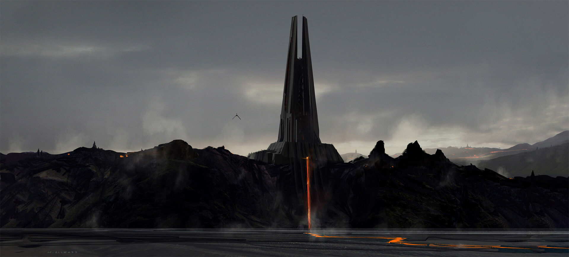 ArtStation Rogue One Vaders Castle