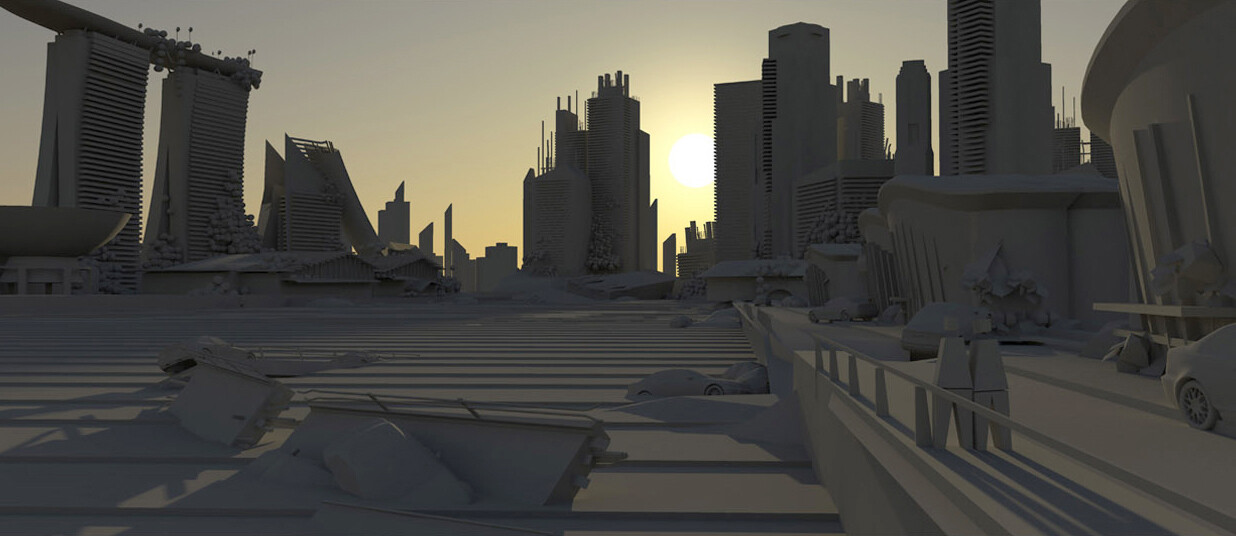 3D blockout