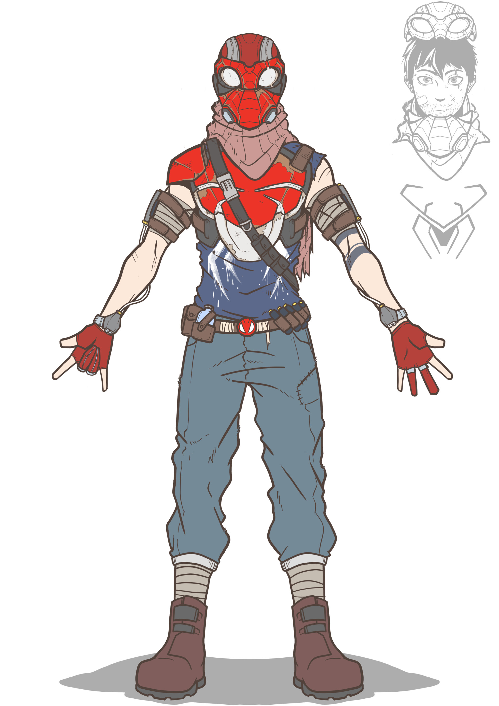 ArtStation - Character Design - Spiderman