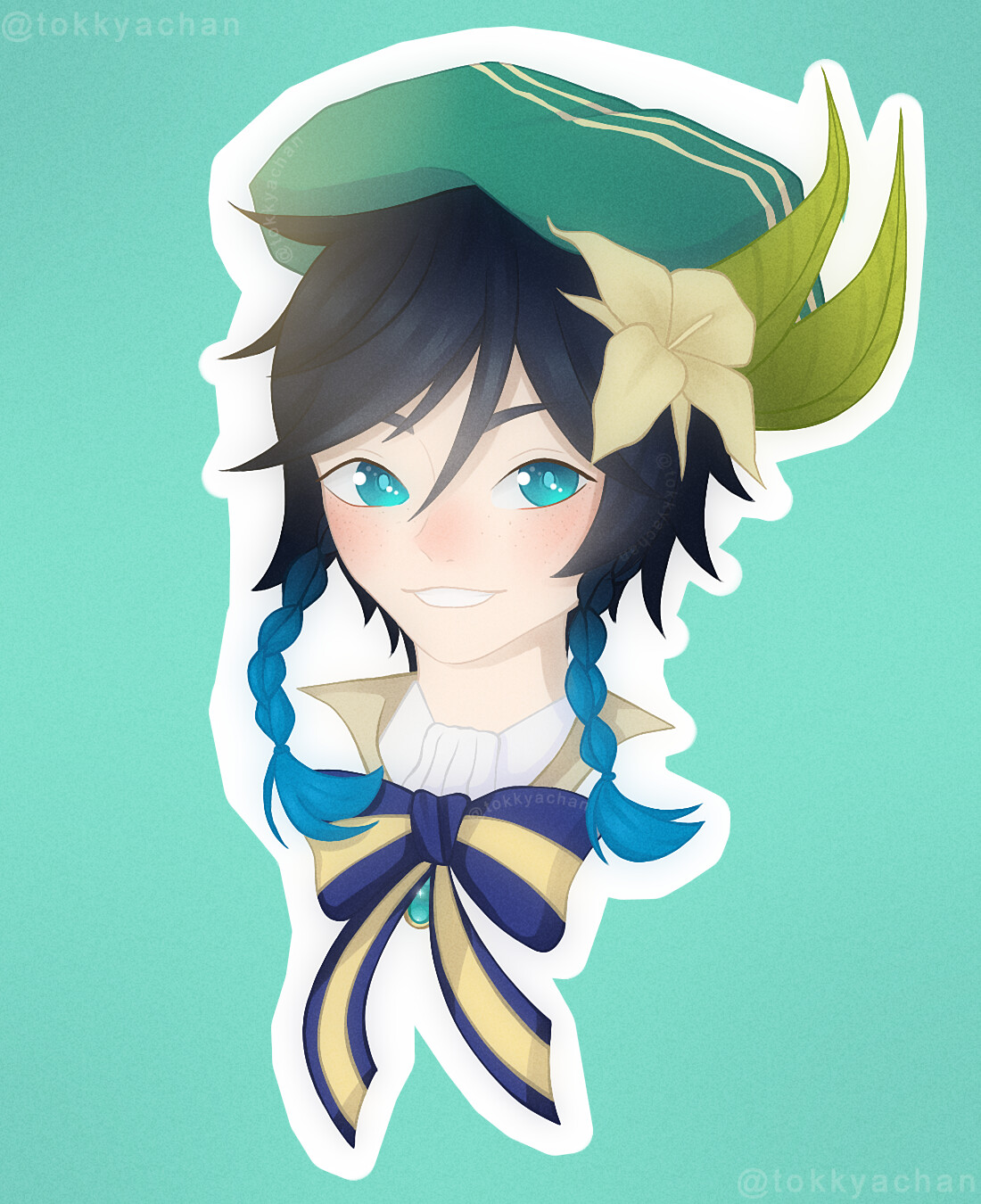 pix Genshin Impact Fanart Venti artstation fanart venti genshin