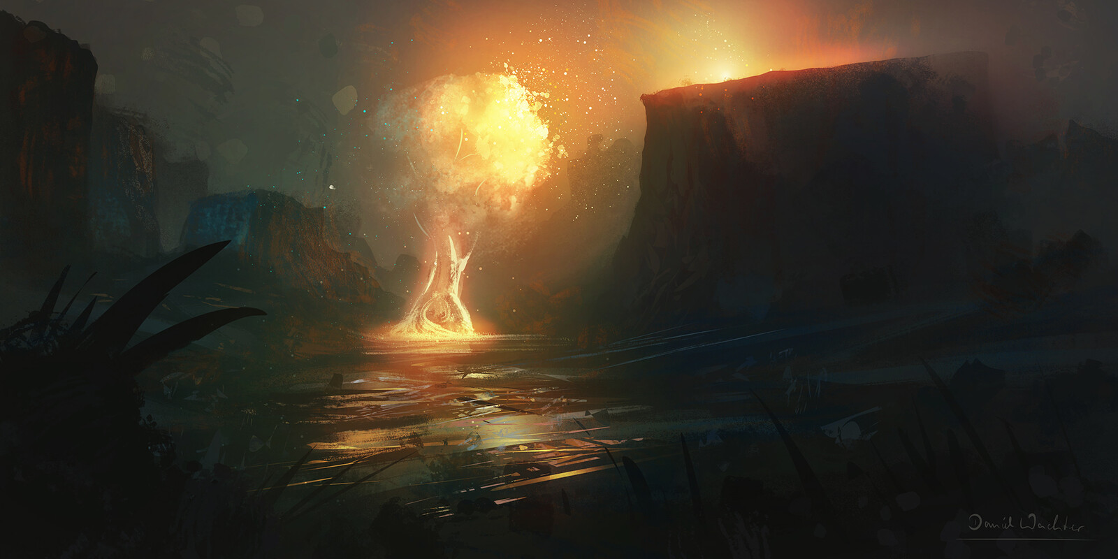 Glowing Tree