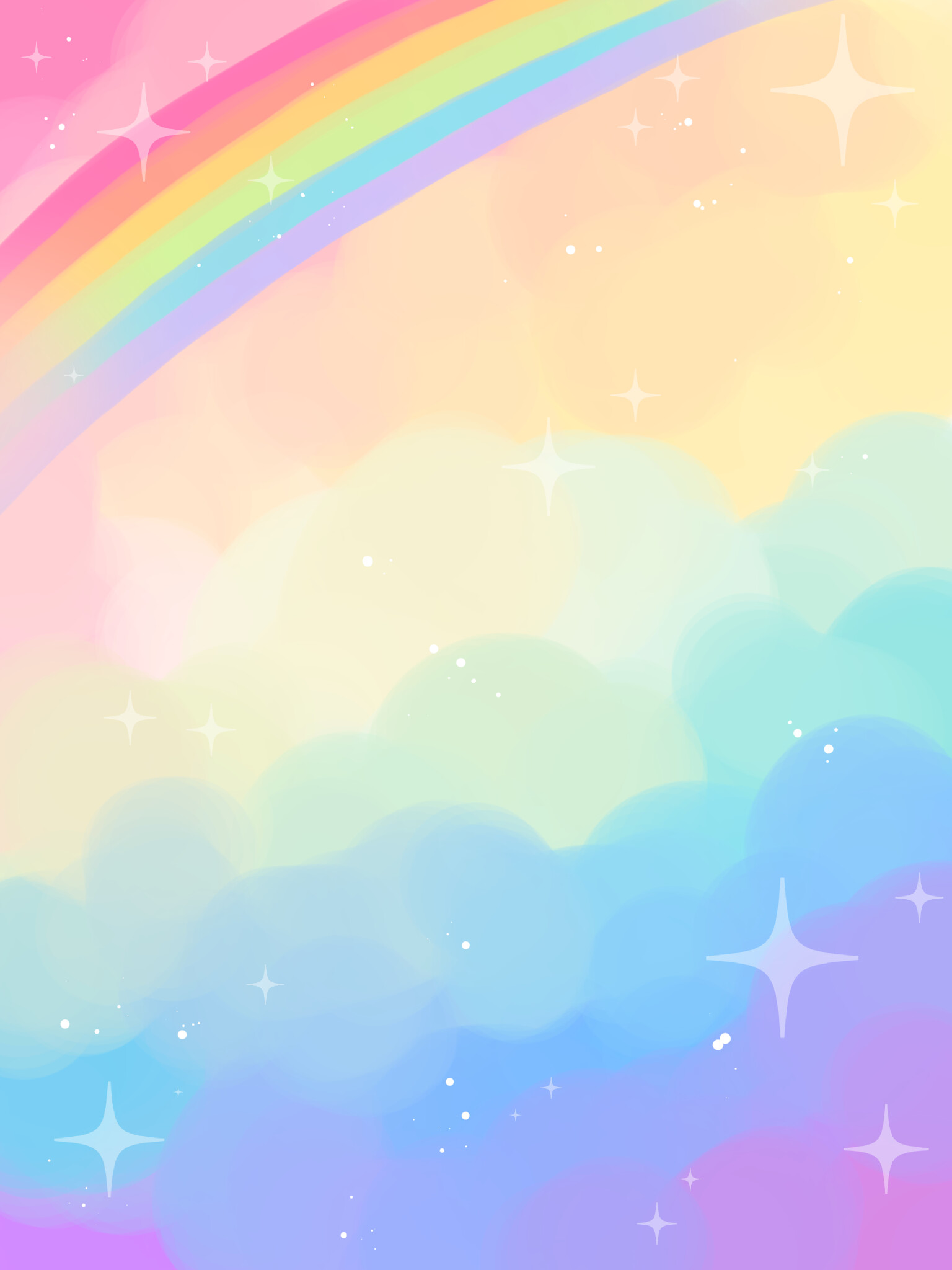 ArtStation - Rainbow Clouds