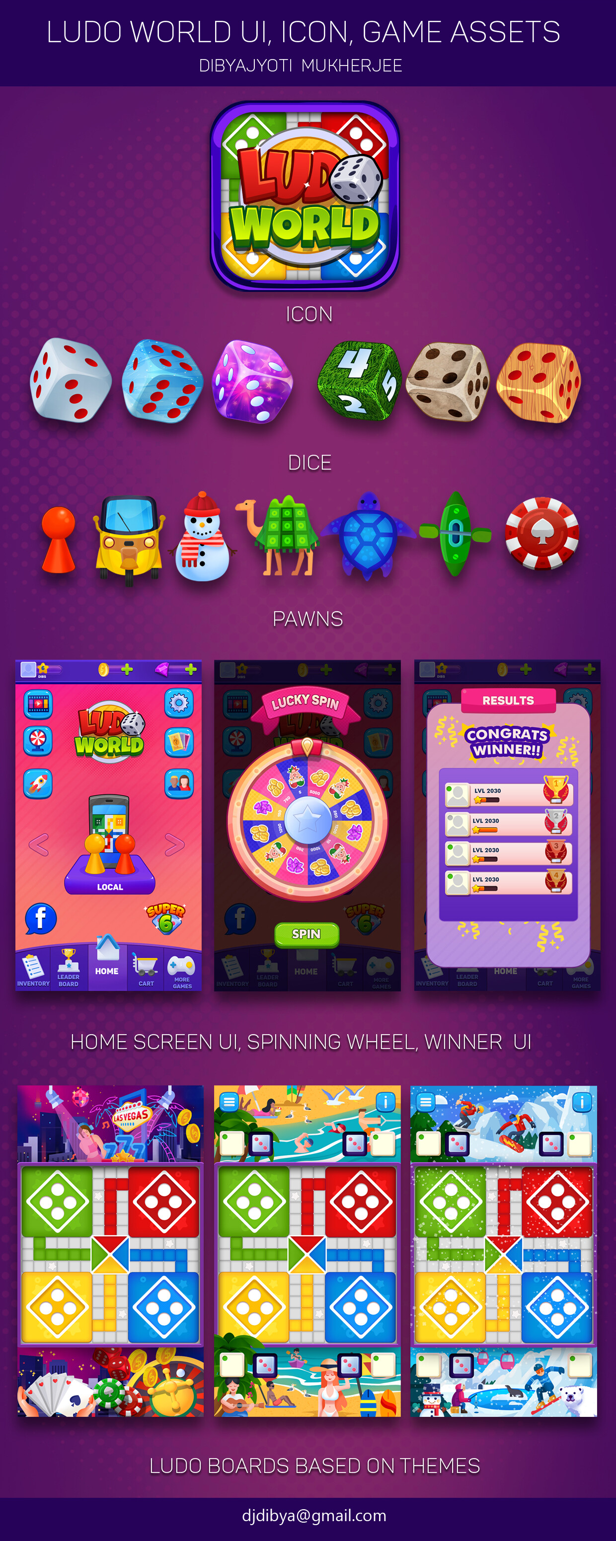 Ludo Game Ui Design, Game Design, Ludo