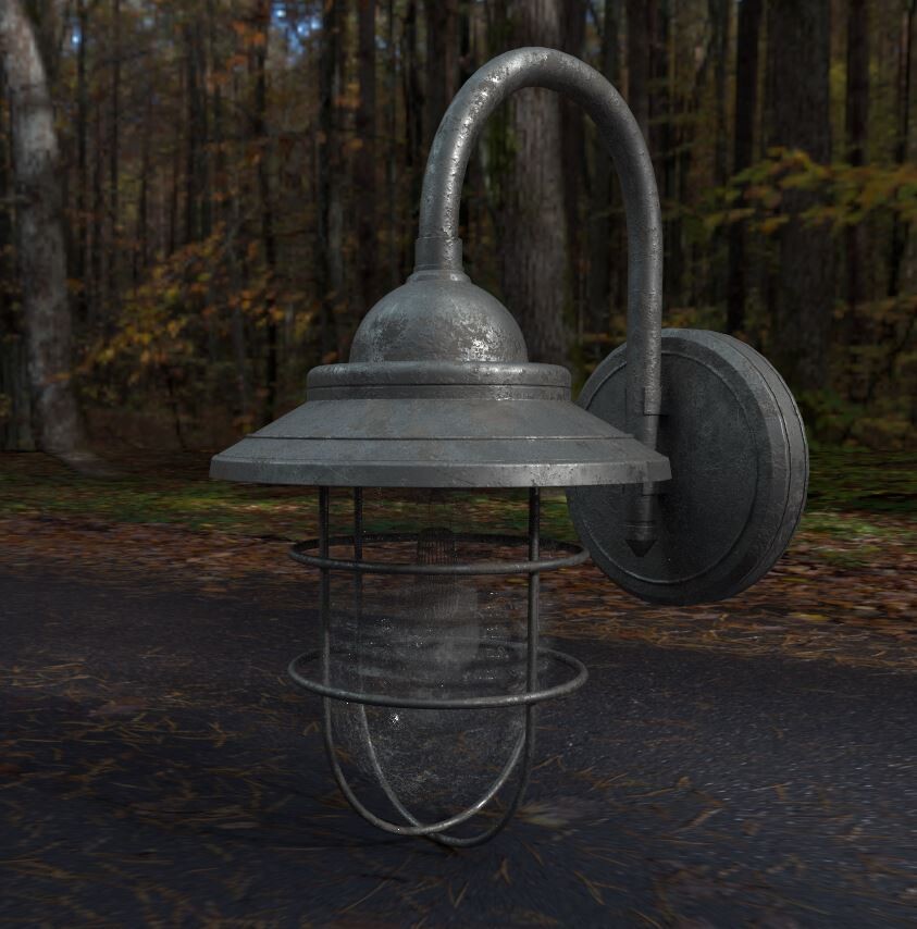 STONE WHEEL GAMES A 1930s garden Light for my game
