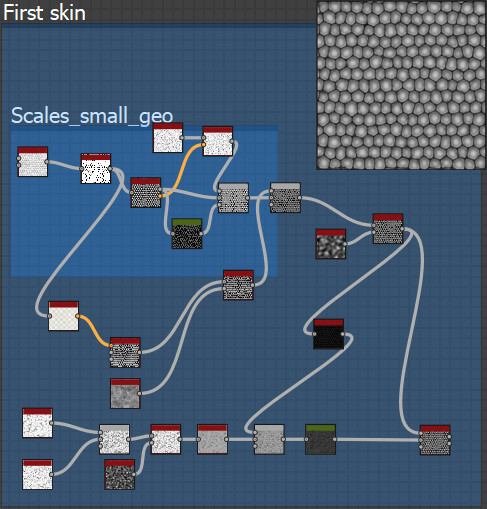 Scale pattern 1 made in substance designer 