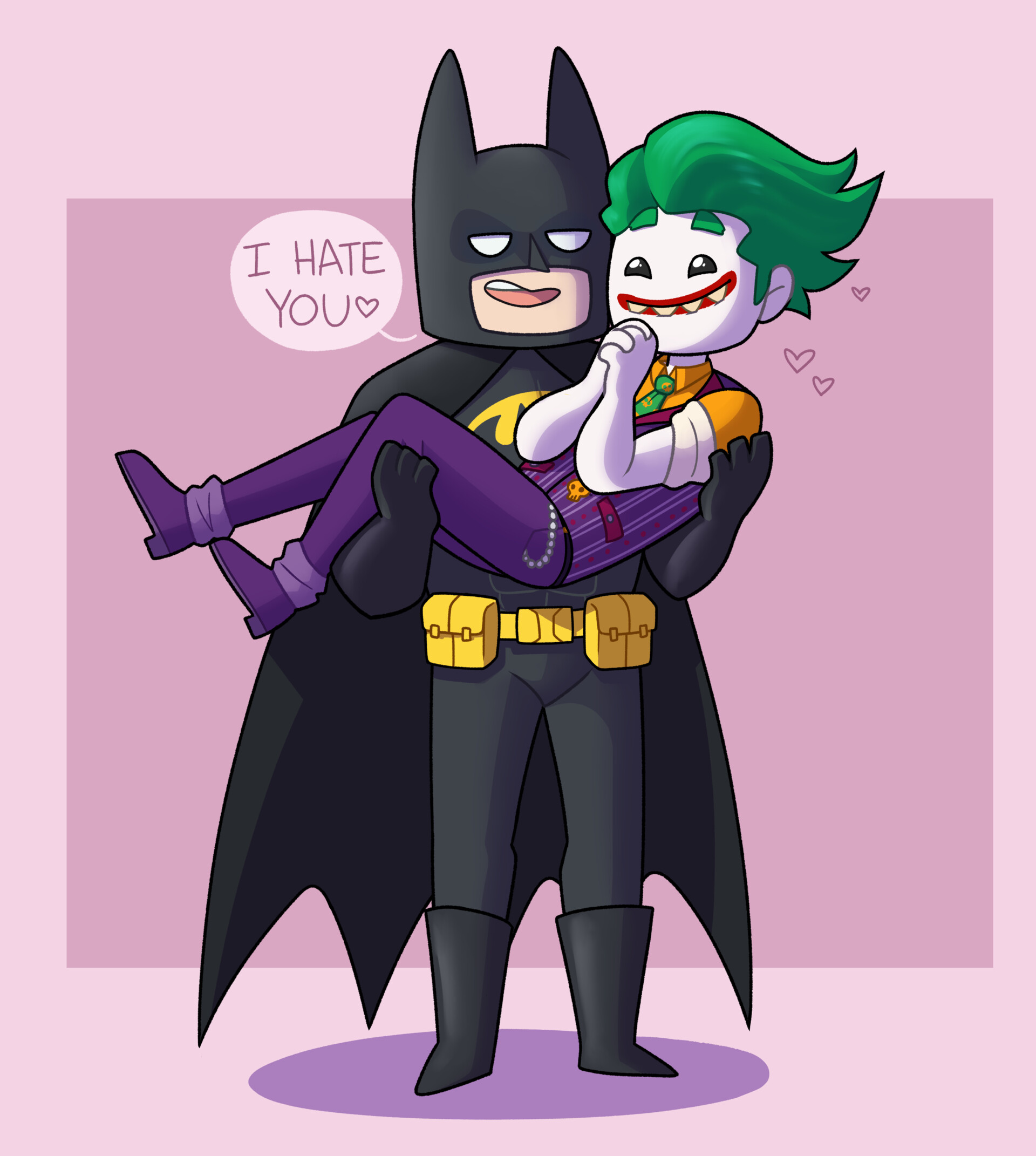 ArtStation - Lego Batman and Joker Fanart