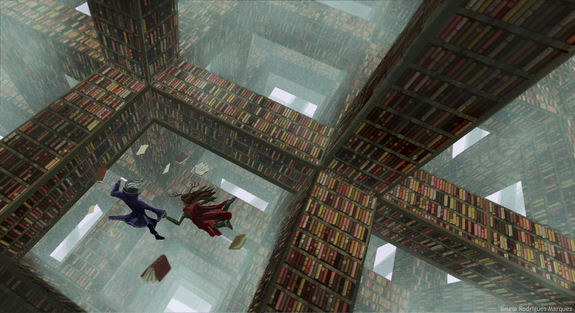 ArtStation - Arcane Library