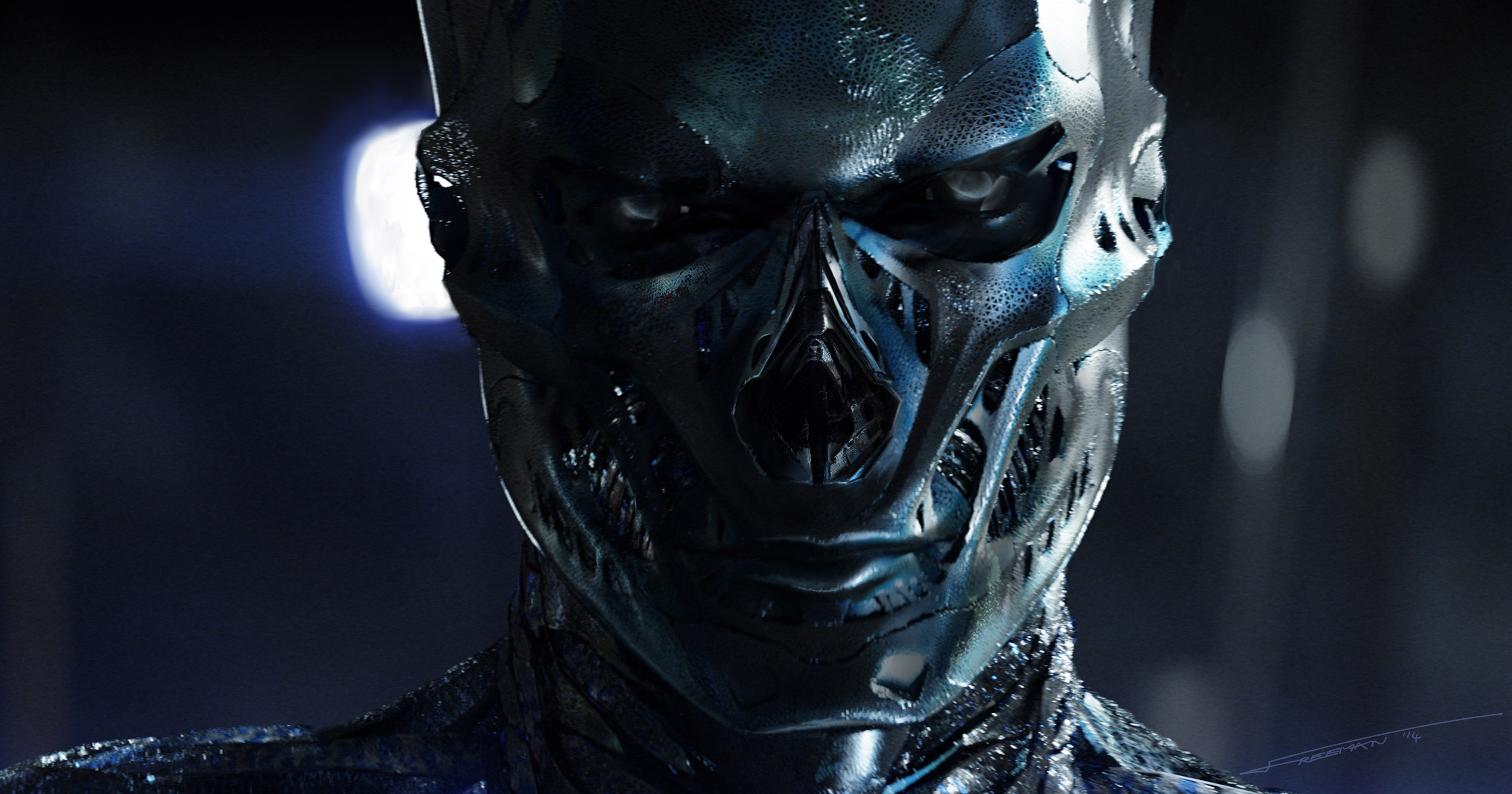 Artstation Terminator Genysis Battery Tunnel Fire Concepts