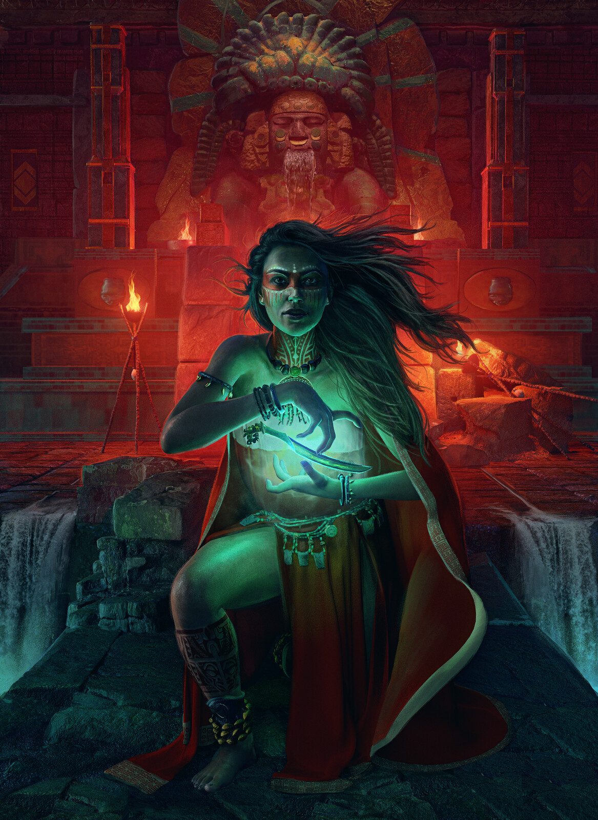 Goddess of Omens: Dagger of Harmony and Despair -- Book Cover