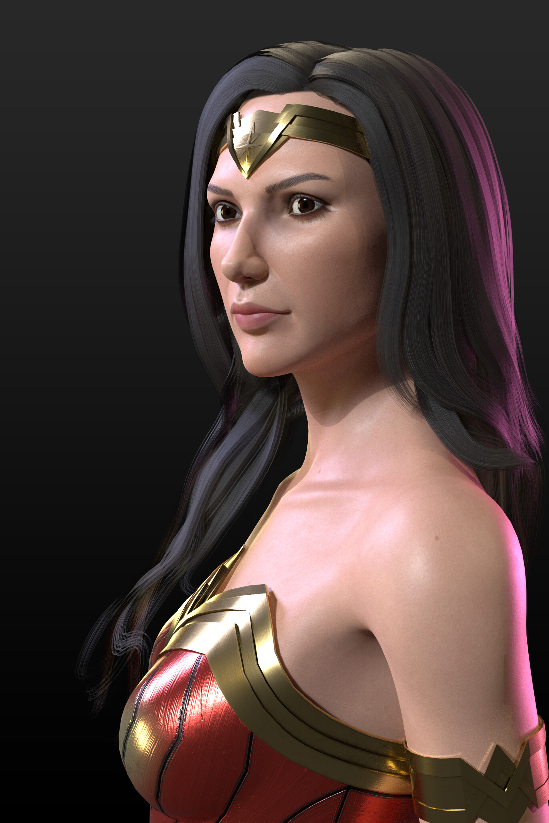 Wonder Woman, 3D, Cartoon, Sexy , wonder woman cartoon