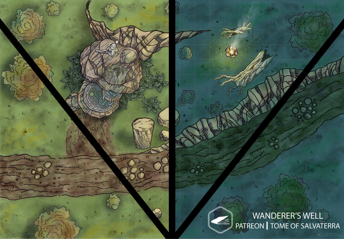 Fernando Salvaterra Wanderer S Well Map Design