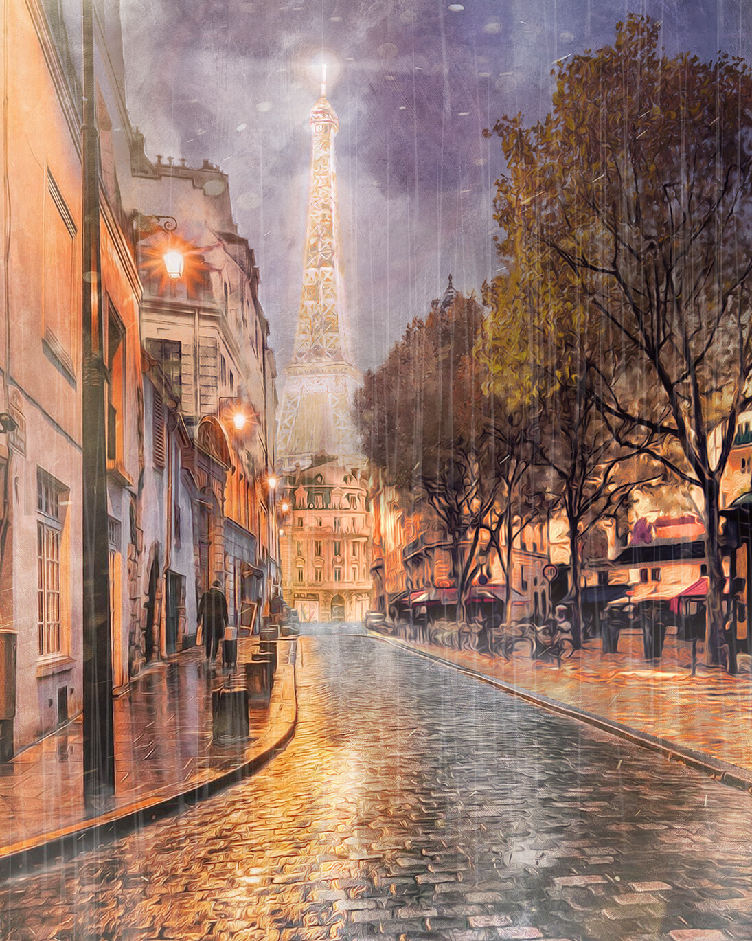 Paris A Rainy Day